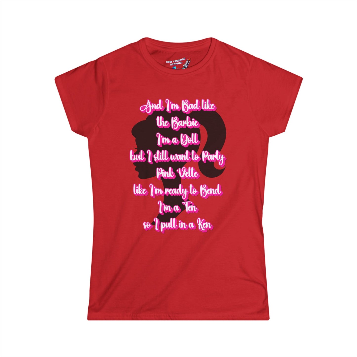 'Bad Like Barbie' Women's Graphic T-shirt