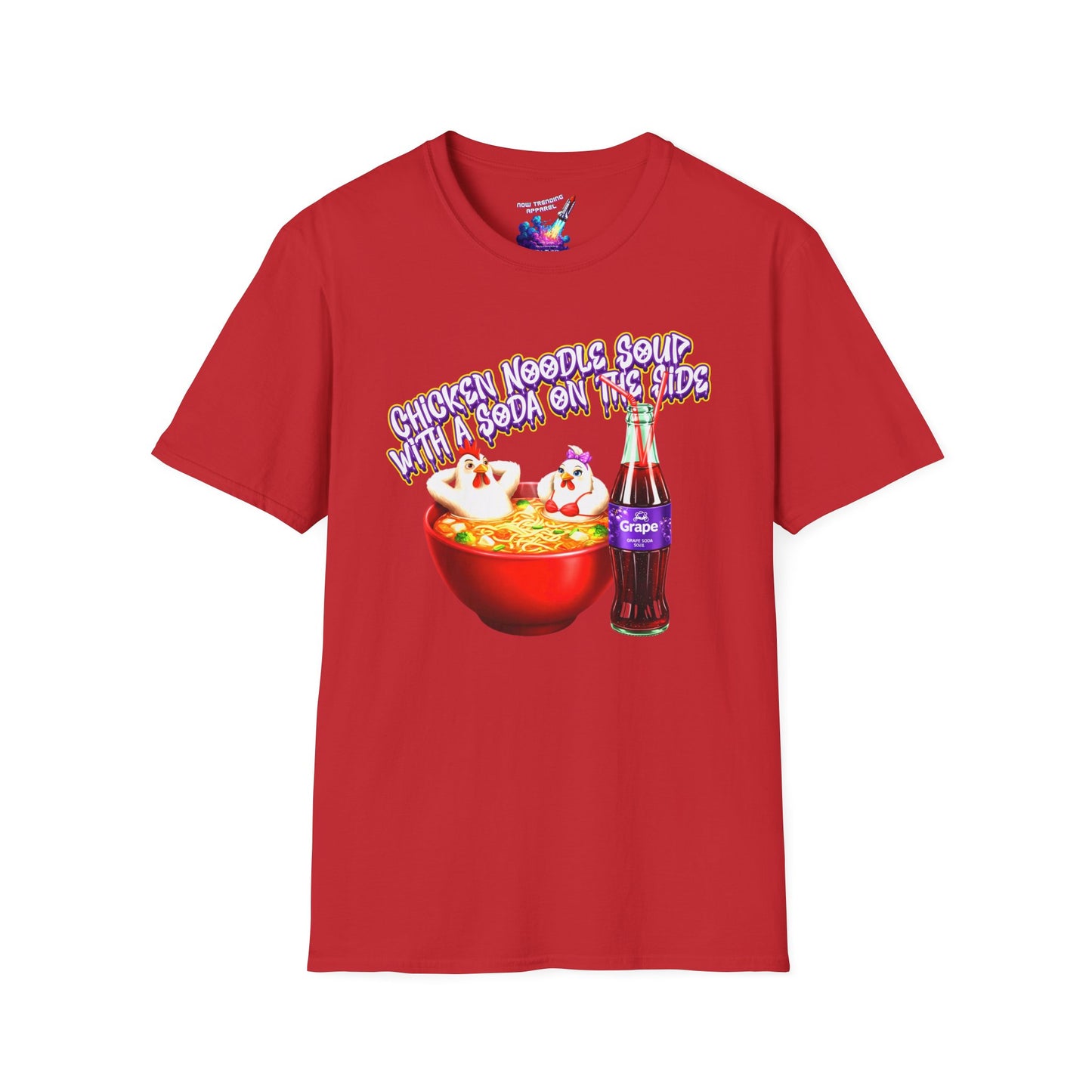 'Chicken Noodle' Unisex Graphic T-Shirt