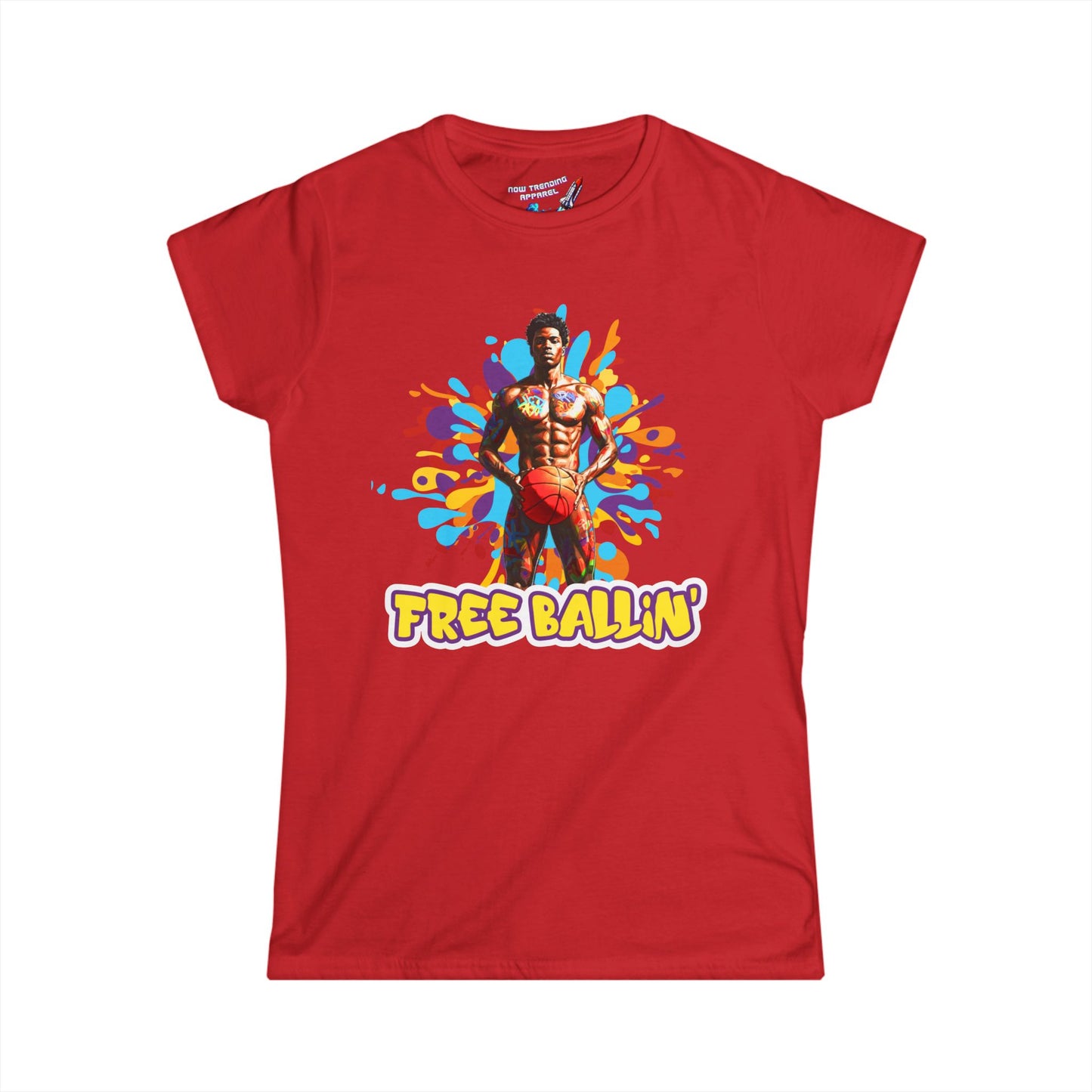 'Free Ballin' Women's Graphic T-Shirt