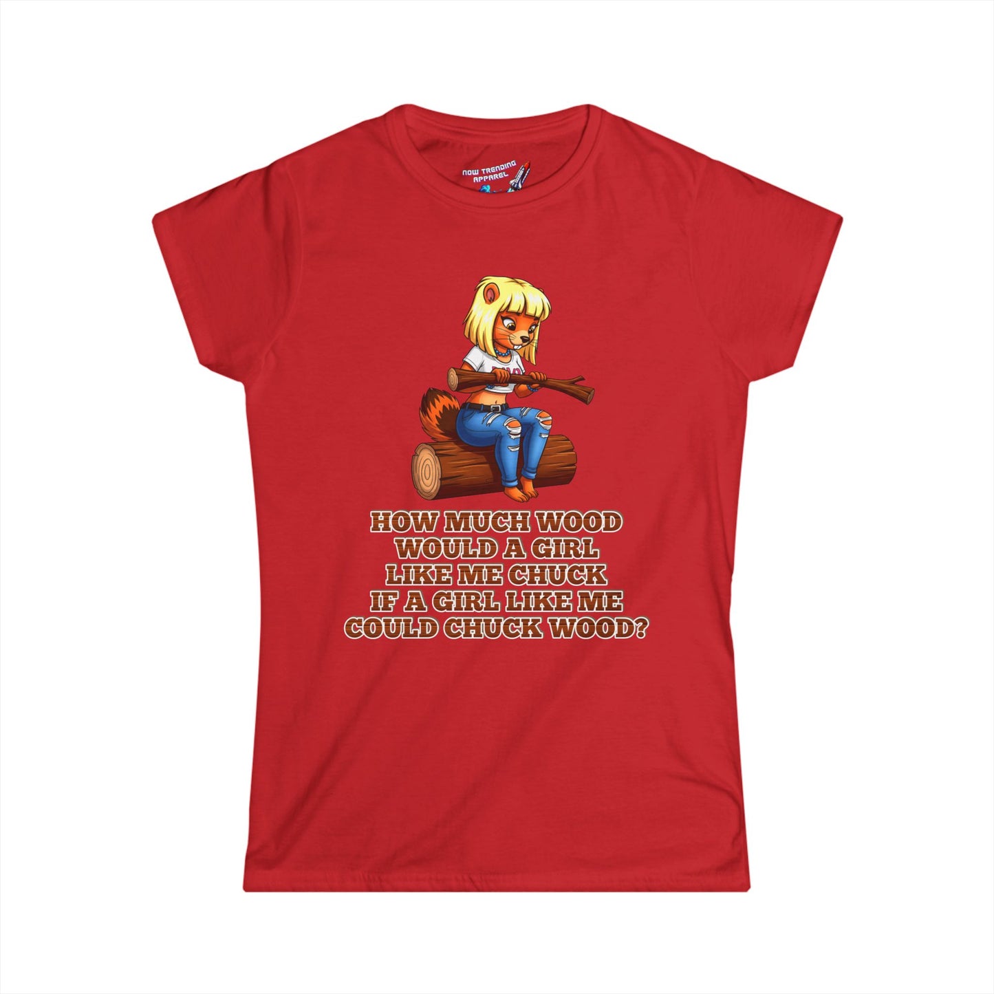 ‘Woodchuck’ Women's Graphic T-Shirt