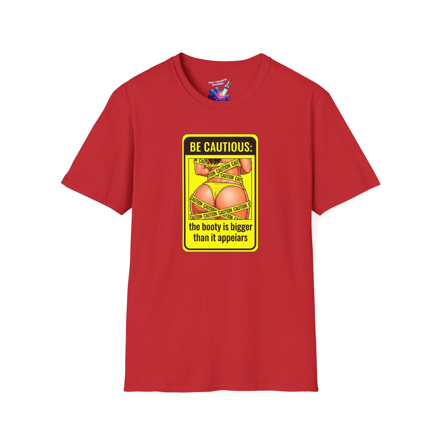'Be Cautious' Unisex Graphic T-Shirt