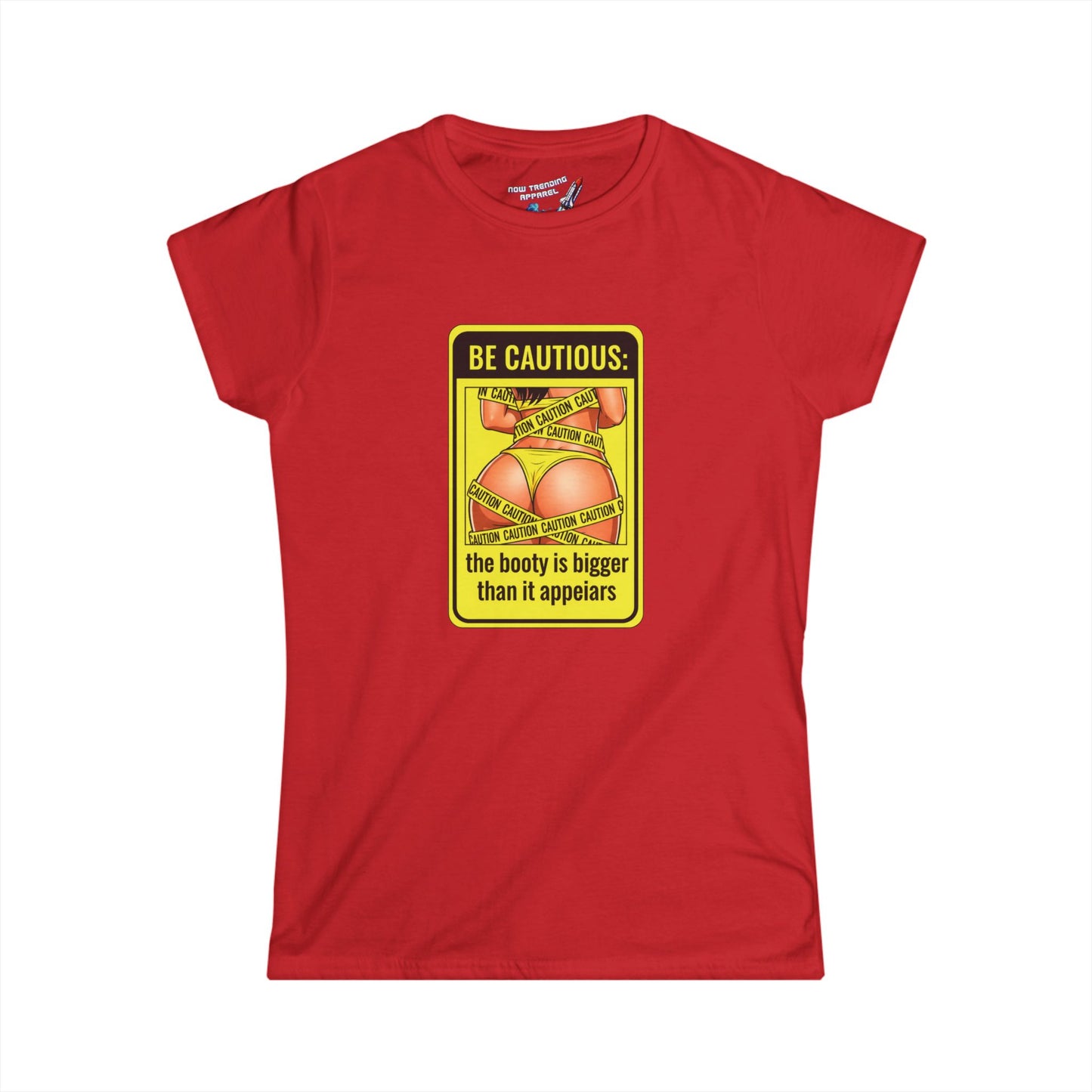 ‘Be Cautious’ Women's Graphic T-Shirt