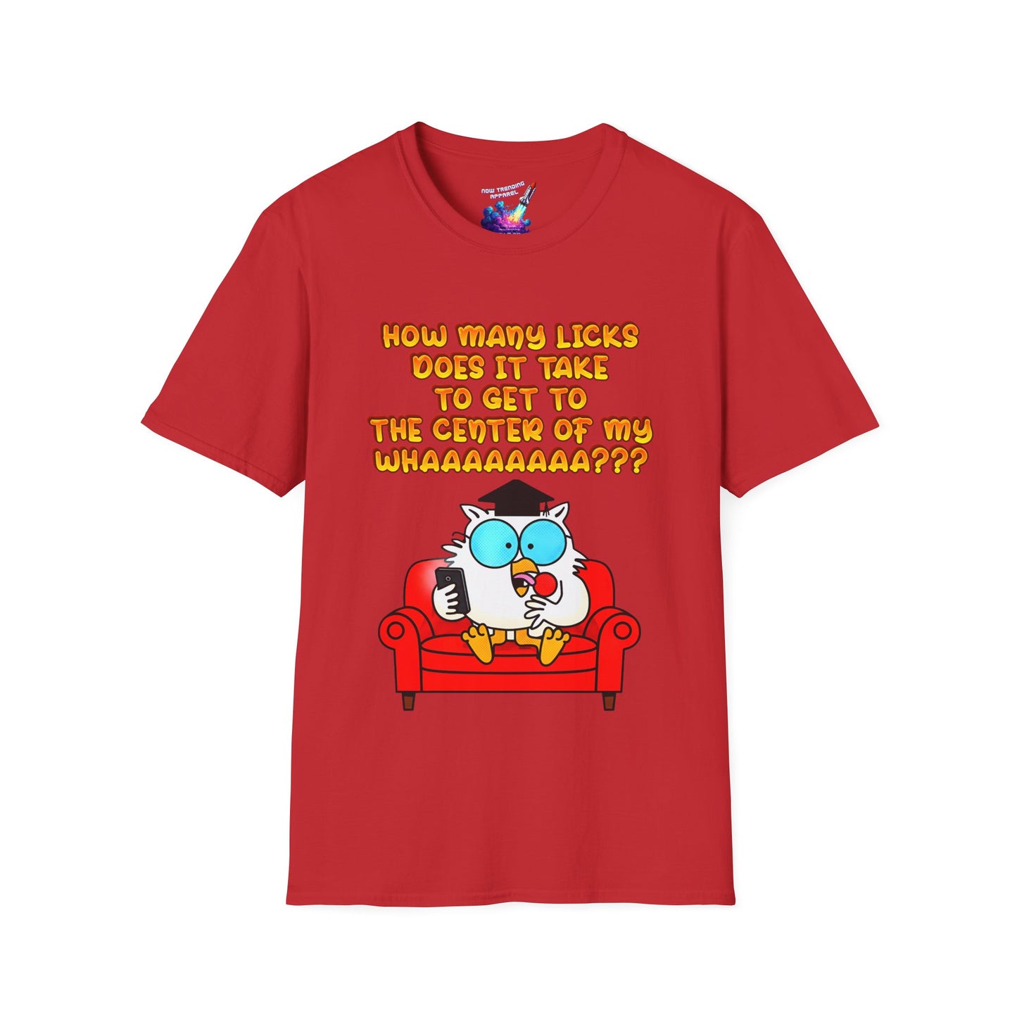 'How Many Licks' Unisex Graphic T-Shirt