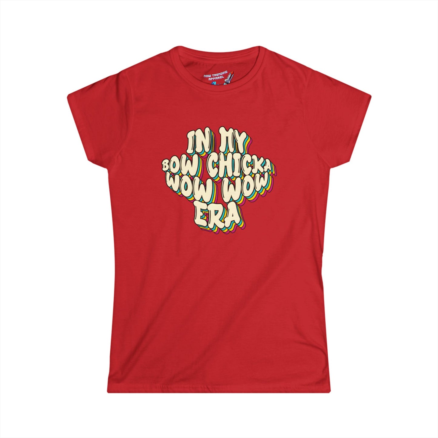 ‘Bow Chicka Wow Wow Era’ Women's Graphic T-Shirt