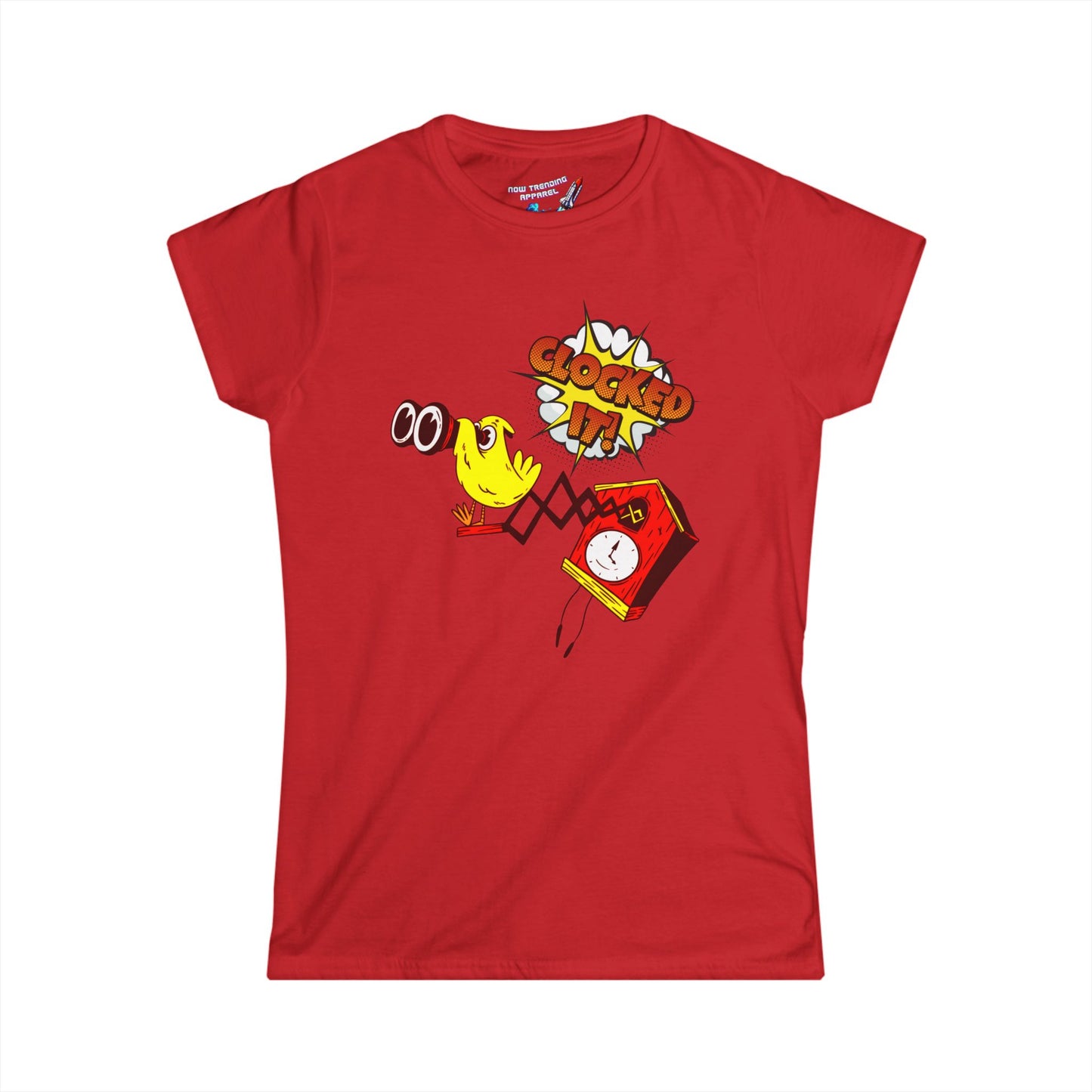 'Clocked It' Women's Graphic T-Shirt