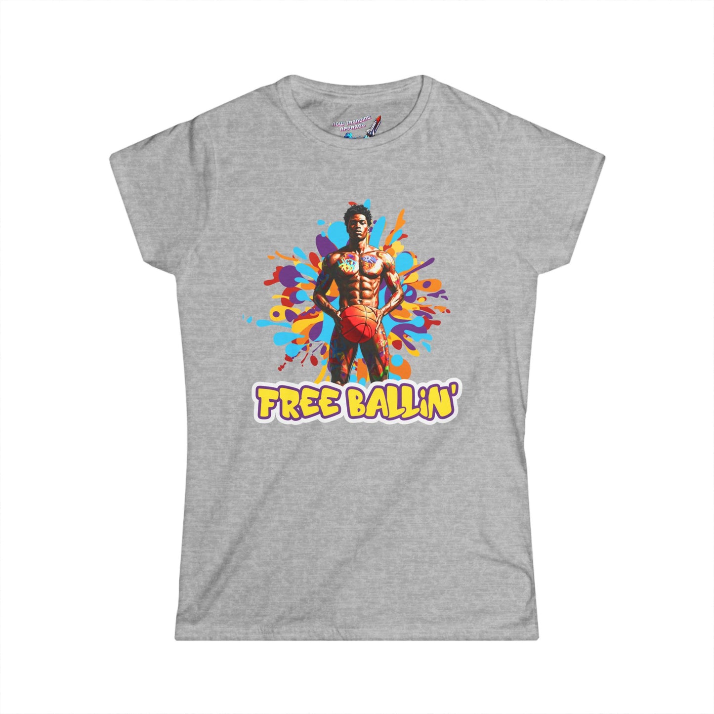 'Free Ballin' Women's Graphic T-Shirt