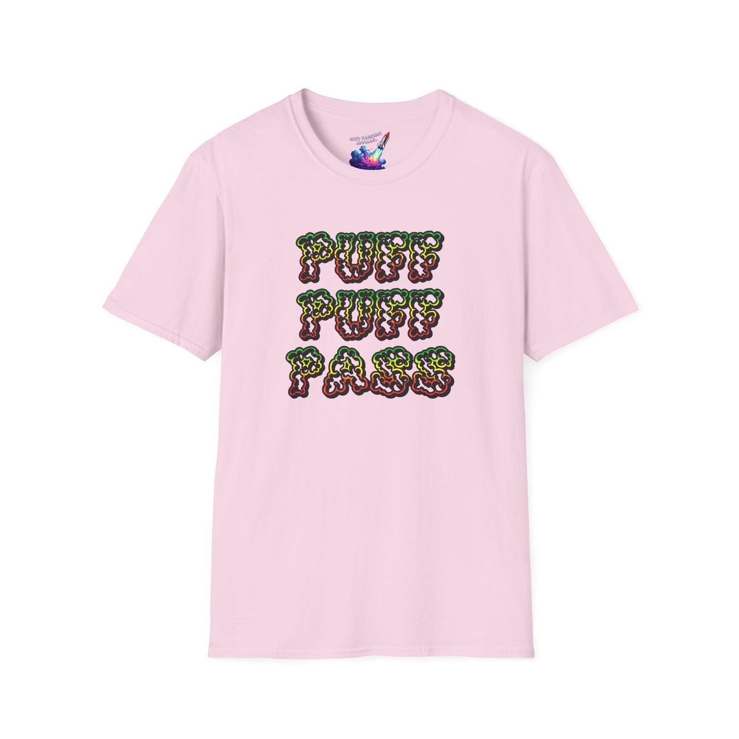 ‘PUFF PUFF PASS’ Unisex Graphic T-Shirt