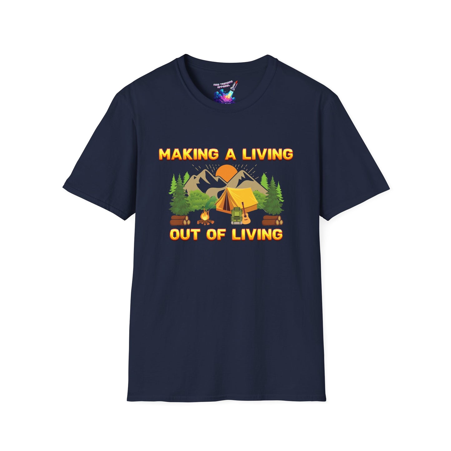 'Making a Living' Unisex Graphic T-Shirt