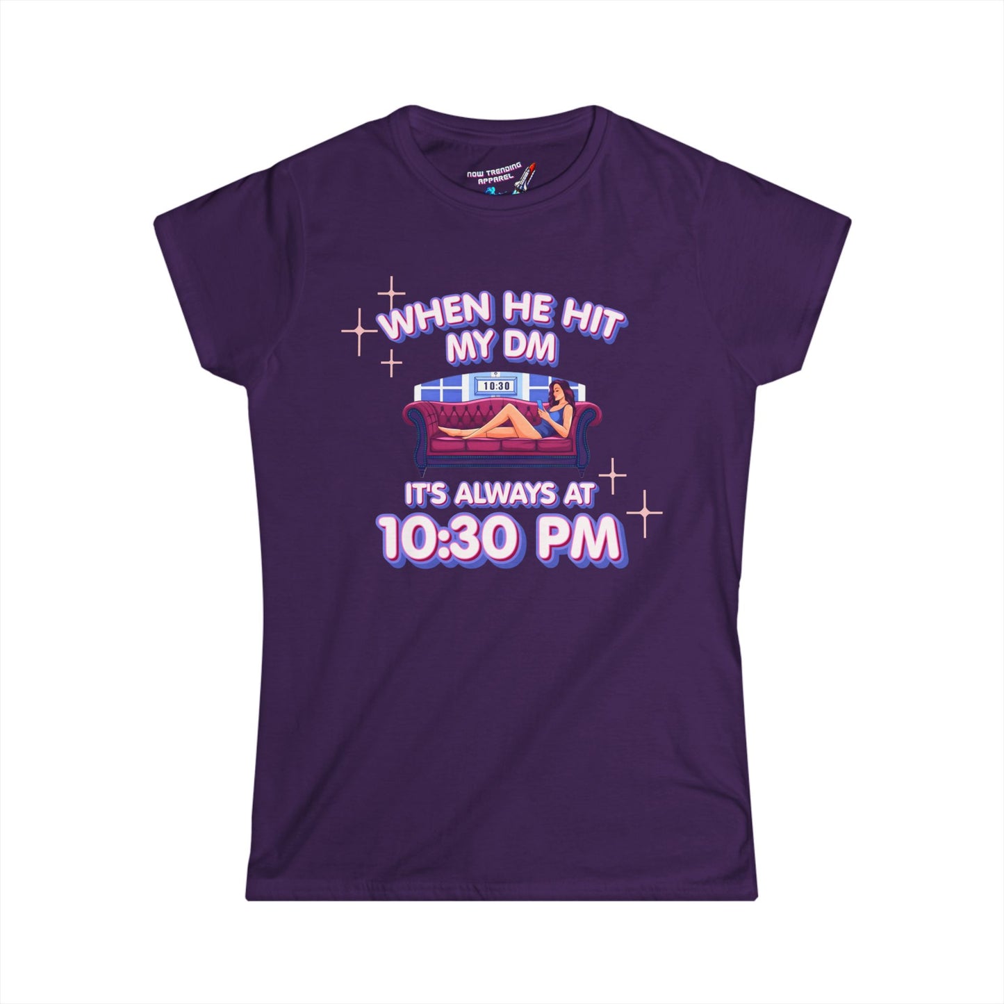 'Hit My DM' Women's Graphic T-Shirt