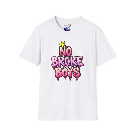 'No Broke Boys' Unisex Graphic T-Shirt
