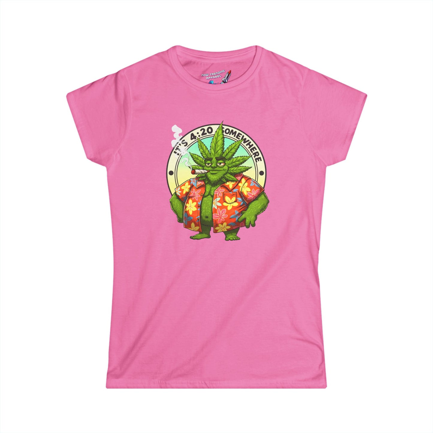 'It's 4:20 Somewhere' Women's Graphic T-Shirt