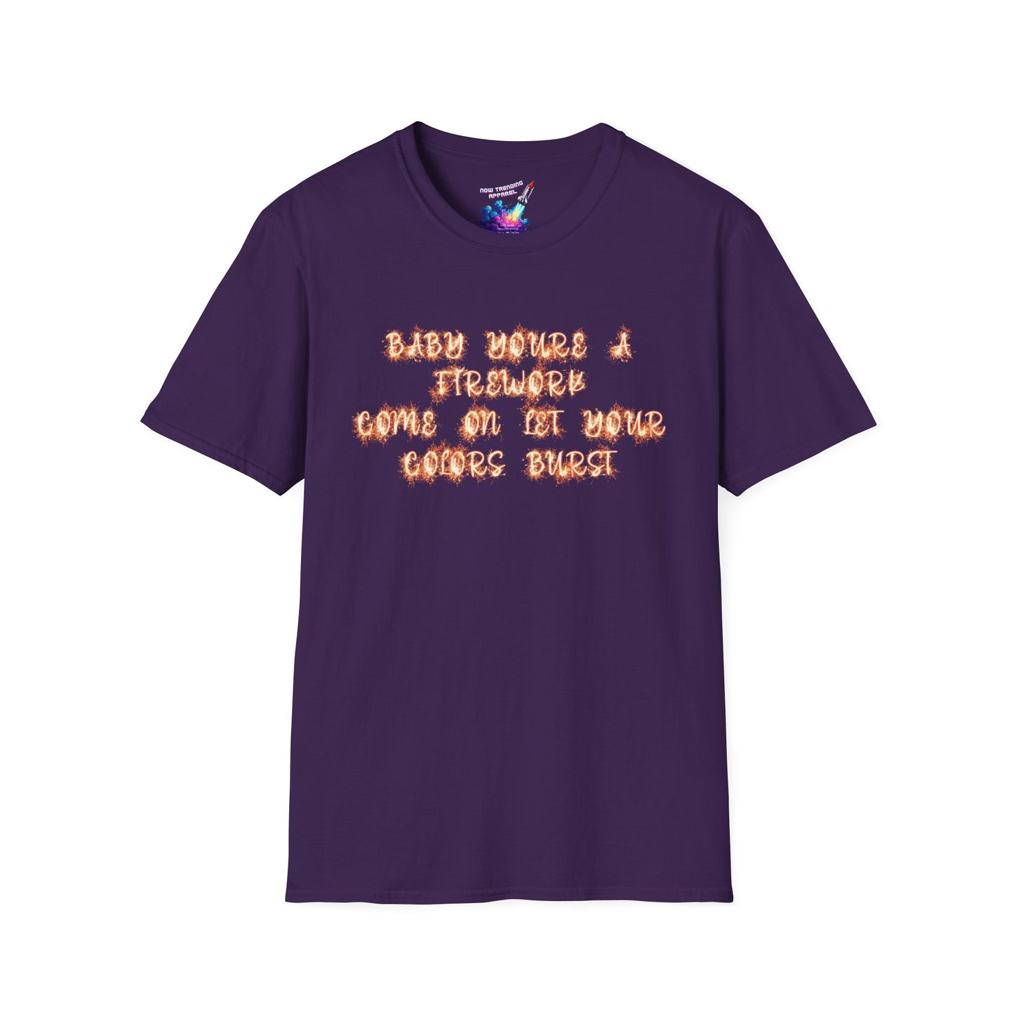 'Fireworks' Unisex Graphic T-Shirt