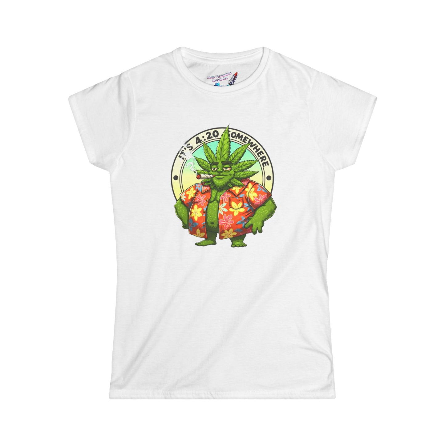 'It's 4:20 Somewhere' Women's Graphic T-Shirt