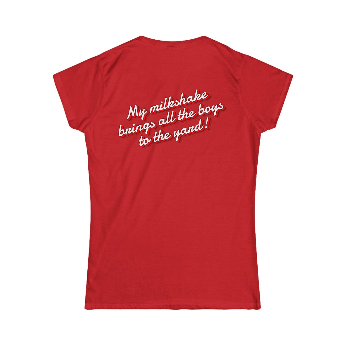 'Milkshake' Women's Double-Sided Graphic T-Shirt