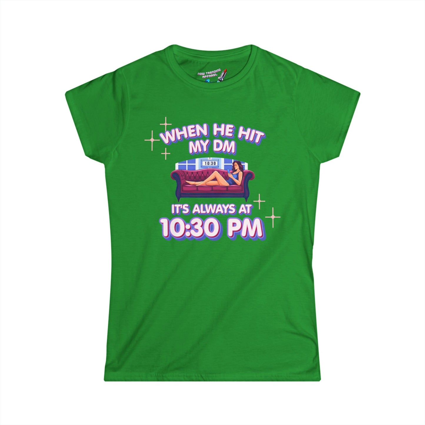 'Hit My DM' Women's Graphic T-Shirt