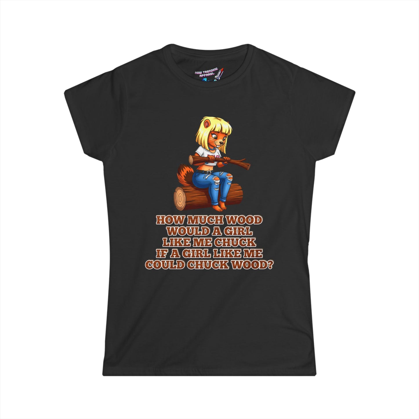 ‘Woodchuck’ Women's Graphic T-Shirt