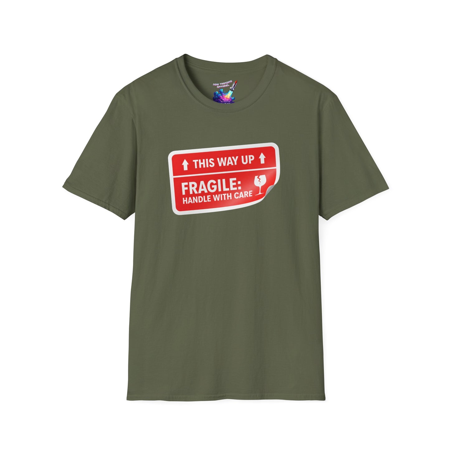 'Fragile' Unisex Graphic T-Shirt