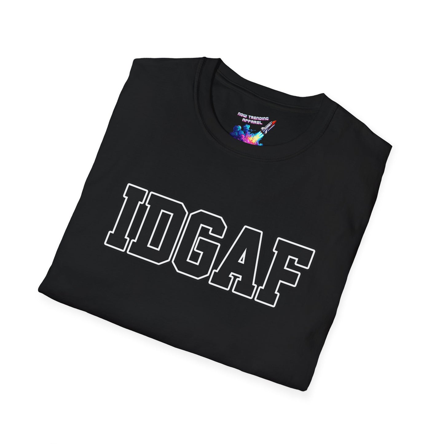 'IDGAF' Unisex Graphic T-Shirt