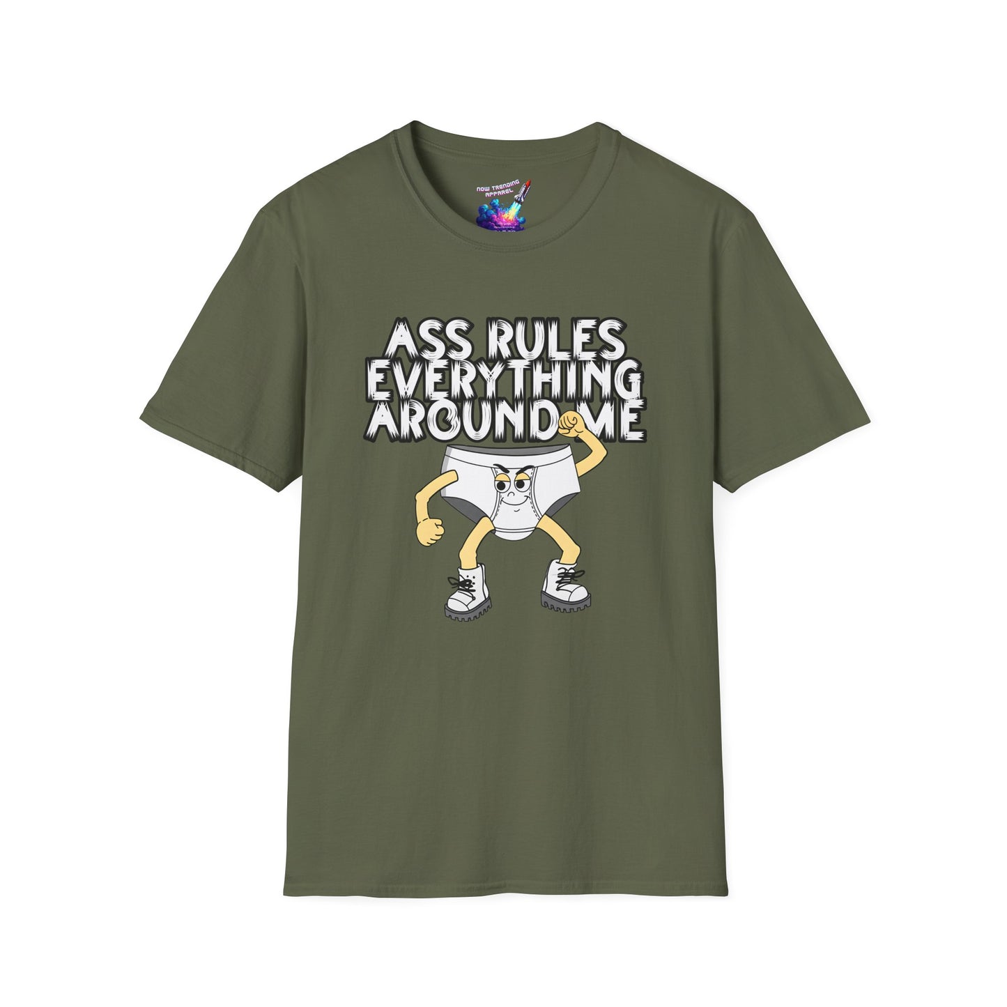 'Ass Rules Everything' Unisex Graphic T-Shirt