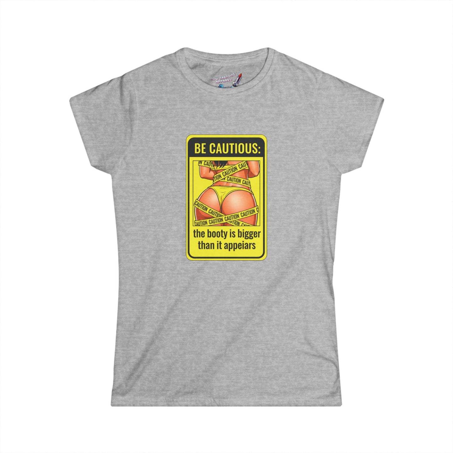 ‘Be Cautious’ Women's Graphic T-Shirt