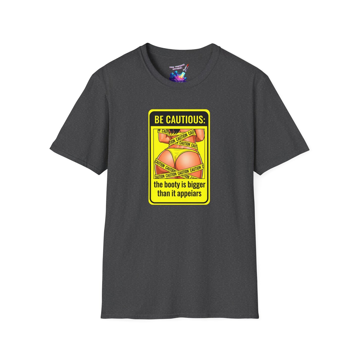 'Be Cautious' Unisex Graphic T-Shirt