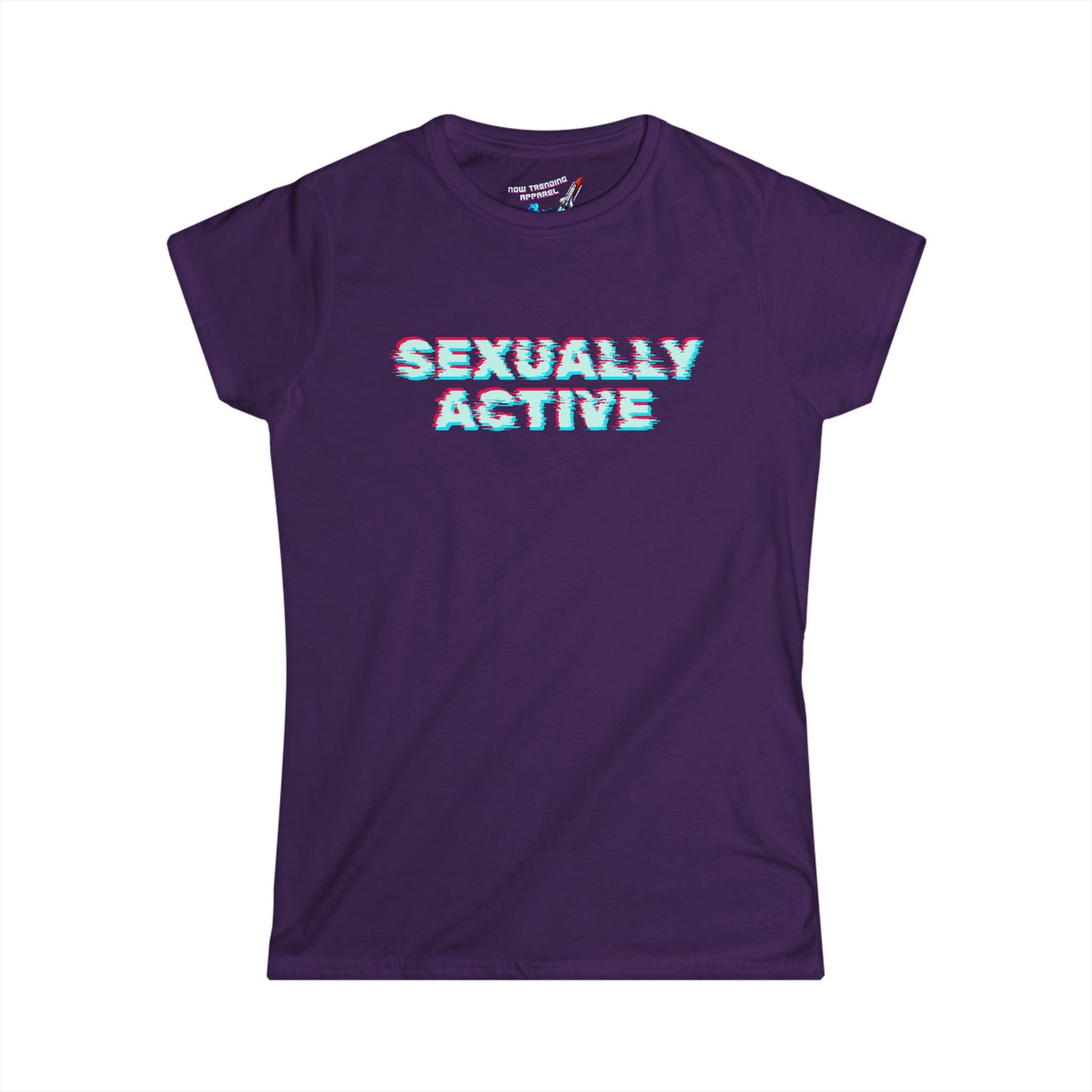 ‘Sexually Active’ Women's Graphic T-Shirt