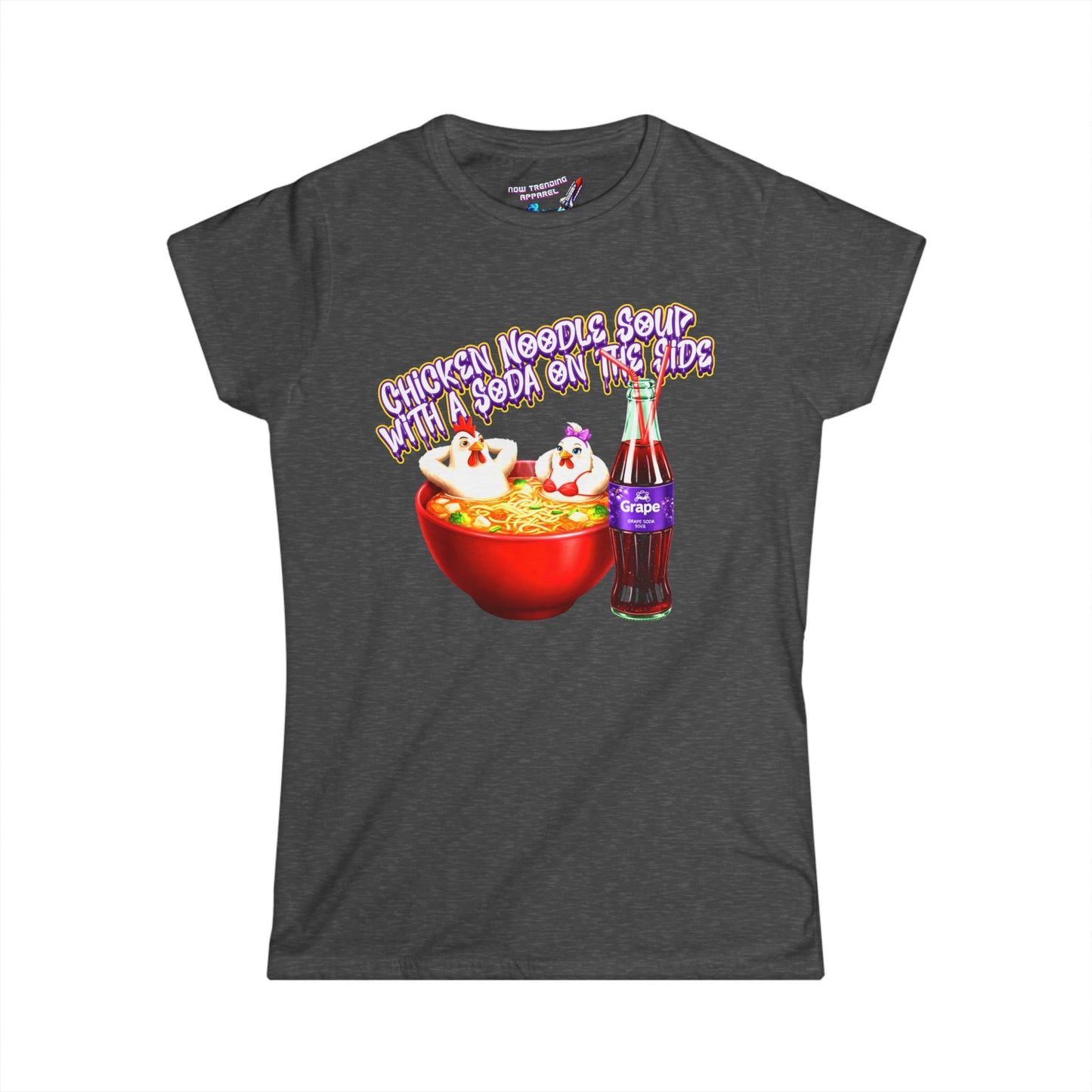 ‘Chicken Noodle’ Women's Graphic T-Shirt