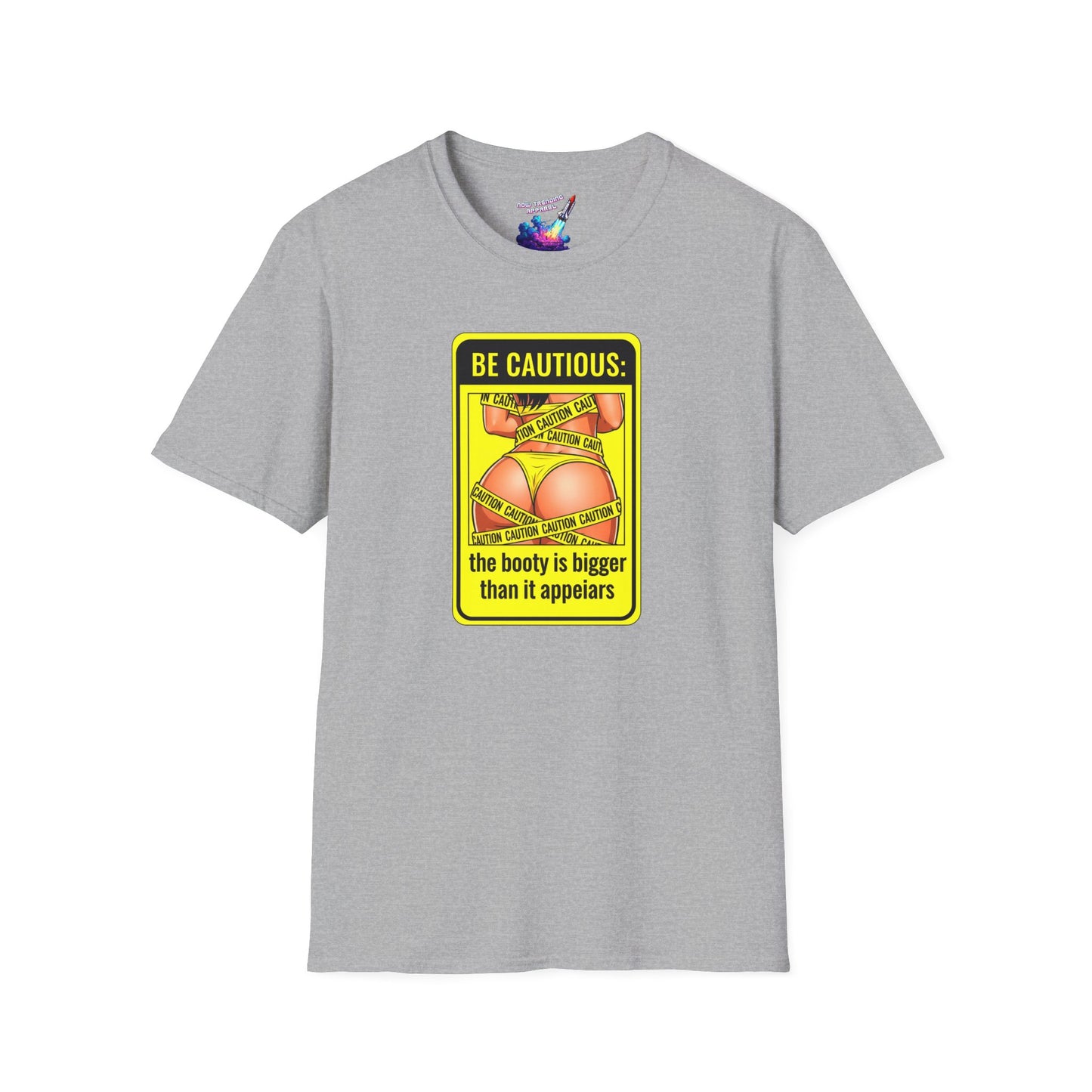 'Be Cautious' Unisex Graphic T-Shirt