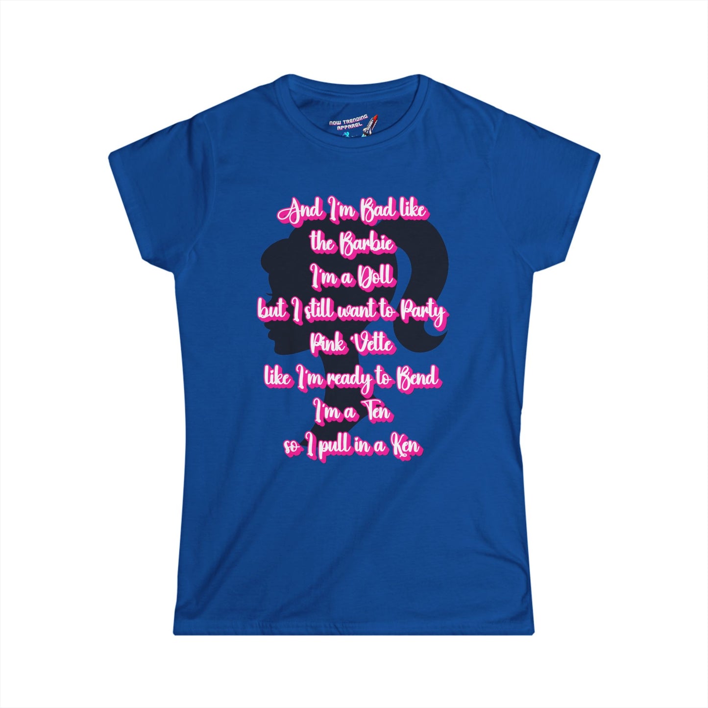 'Bad Like Barbie' Women's Graphic T-shirt