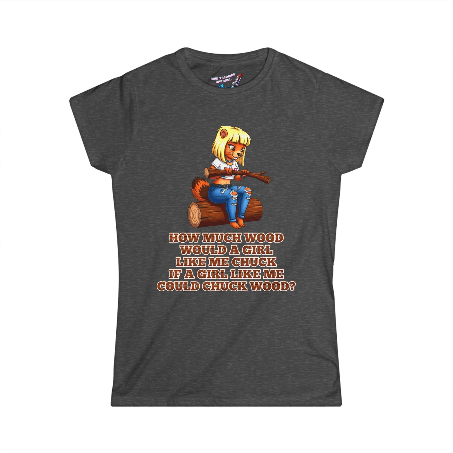‘Woodchuck’ Women's Graphic T-Shirt