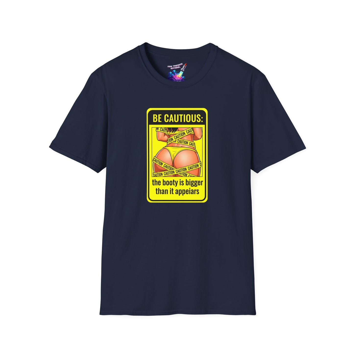 'Be Cautious' Unisex Graphic T-Shirt