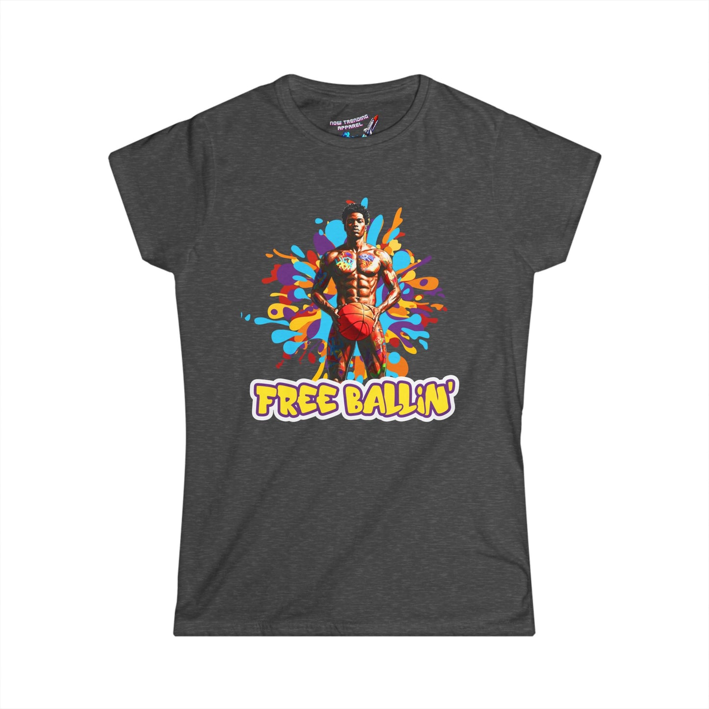 'Free Ballin' Women's Graphic T-Shirt