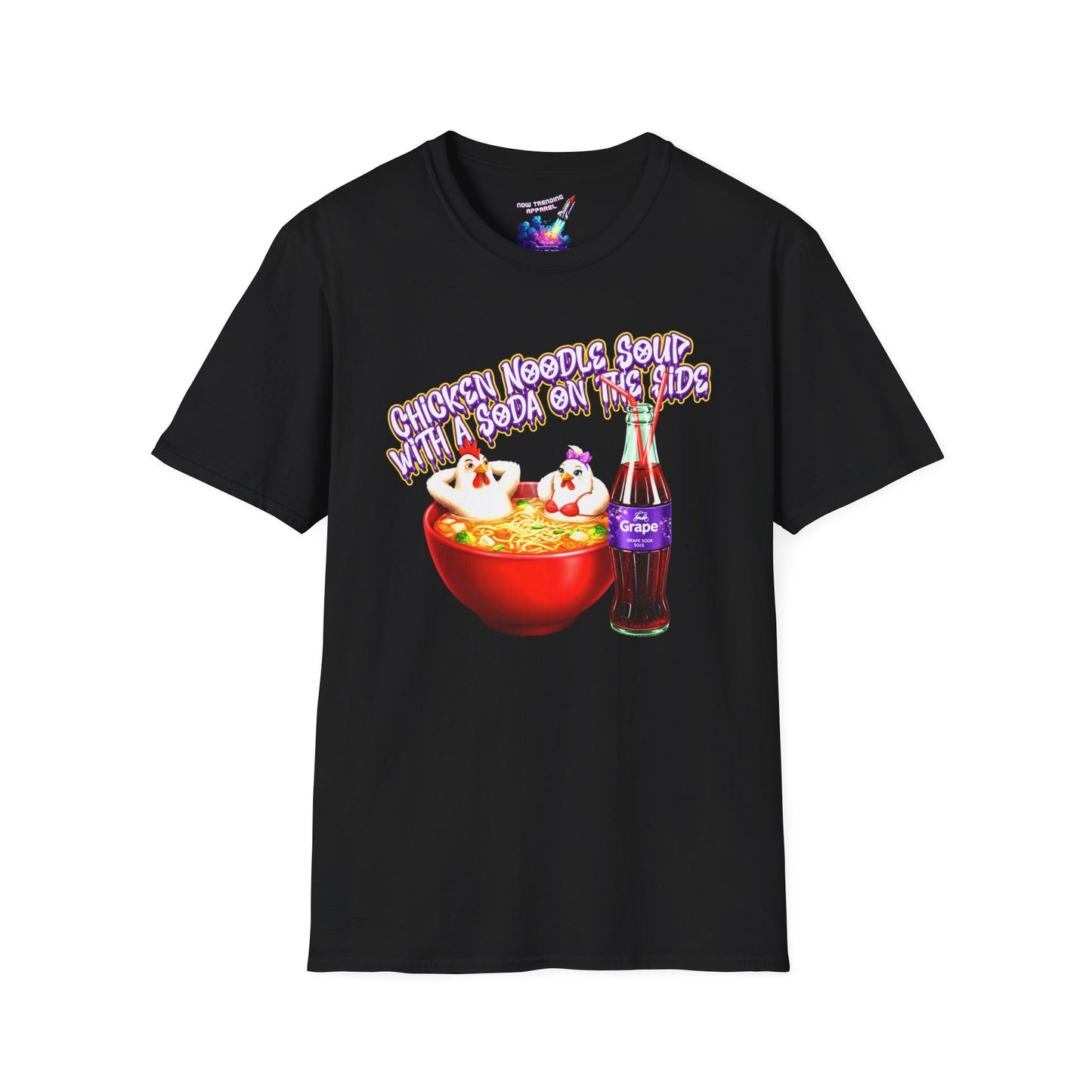 'Chicken Noodle' Unisex Graphic T-Shirt
