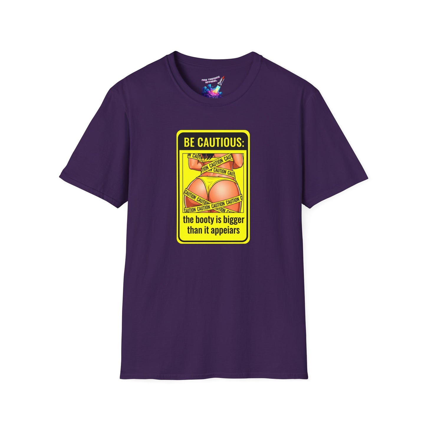 'Be Cautious' Unisex Graphic T-Shirt