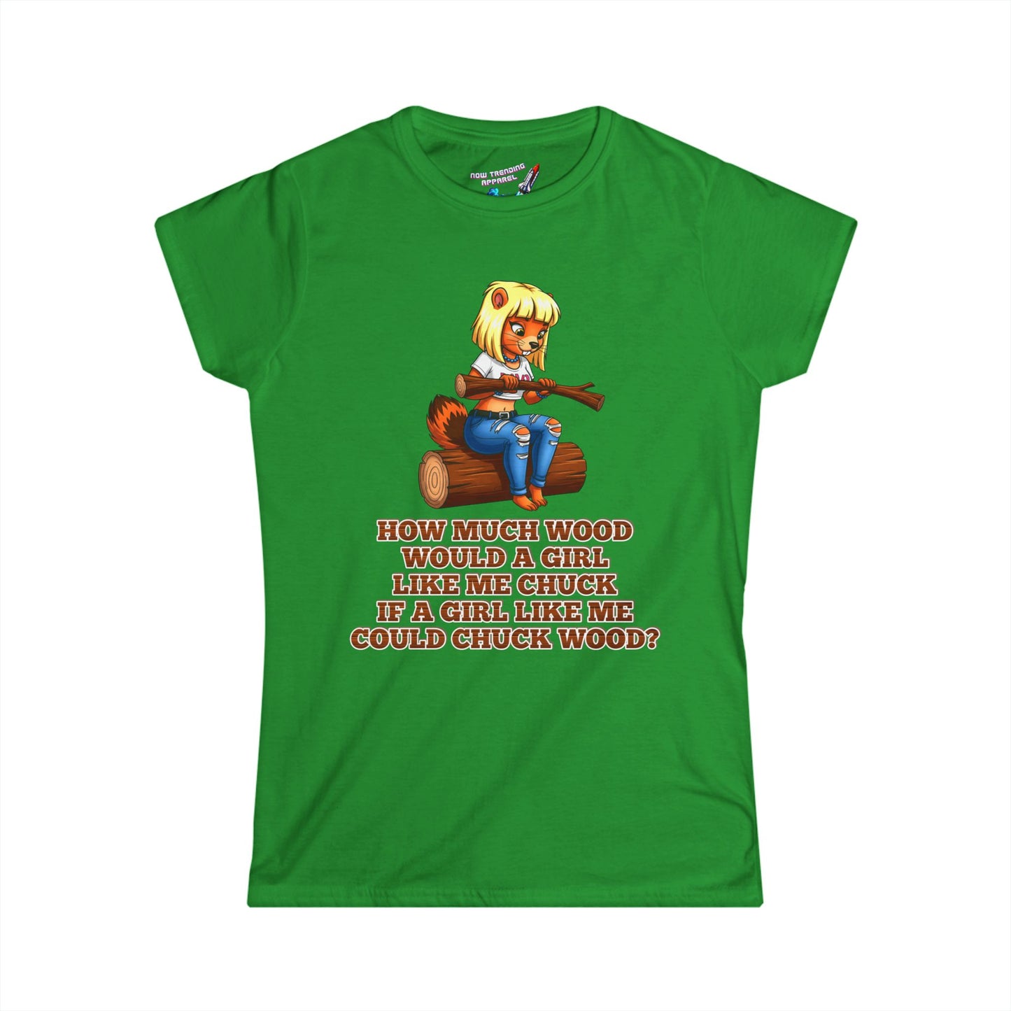 ‘Woodchuck’ Women's Graphic T-Shirt