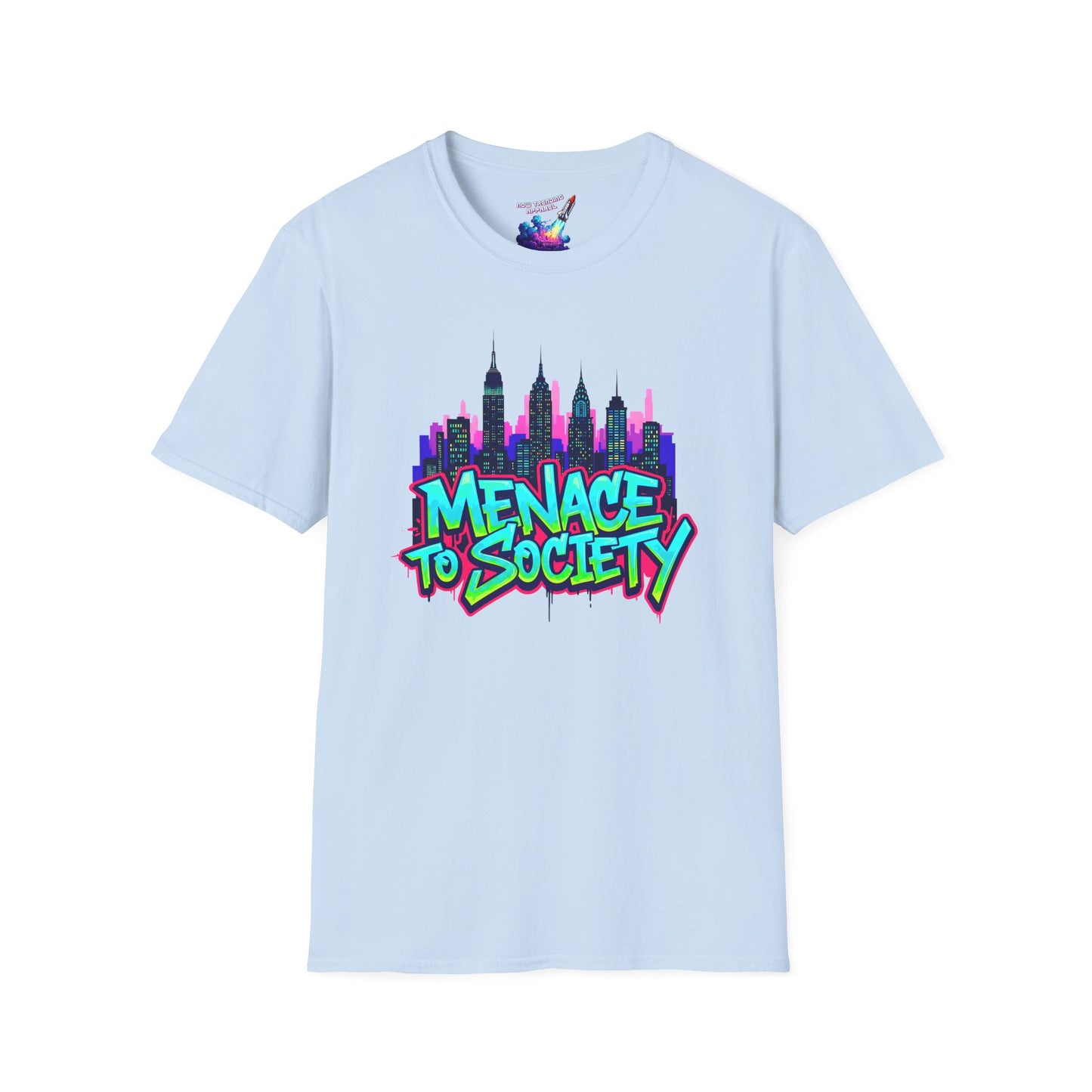 'Menace to Society' Unisex Graphic T-Shirt