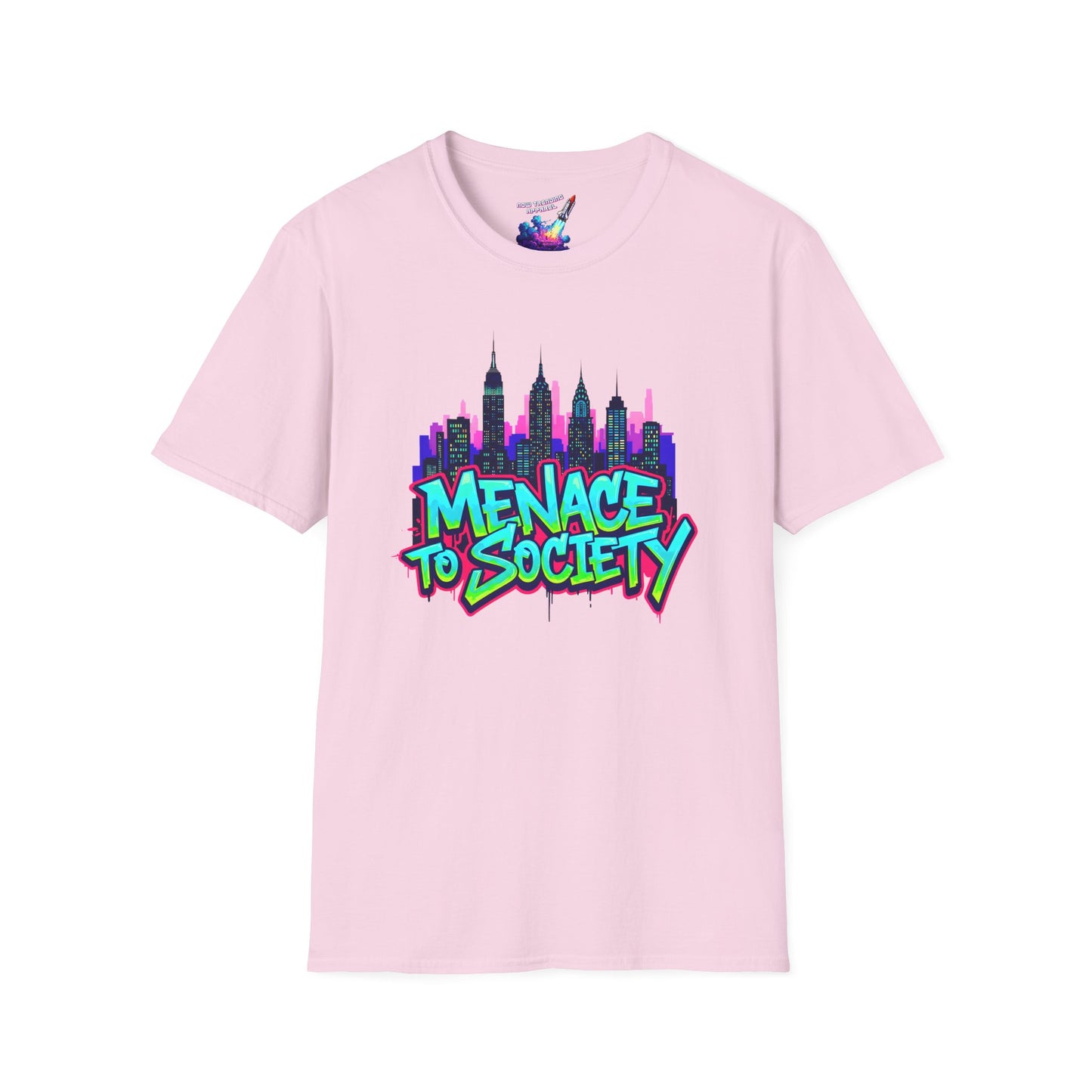 'Menace to Society' Unisex Graphic T-Shirt