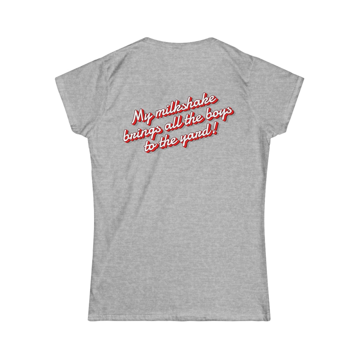 'Milkshake' Women's Double-Sided Graphic T-Shirt