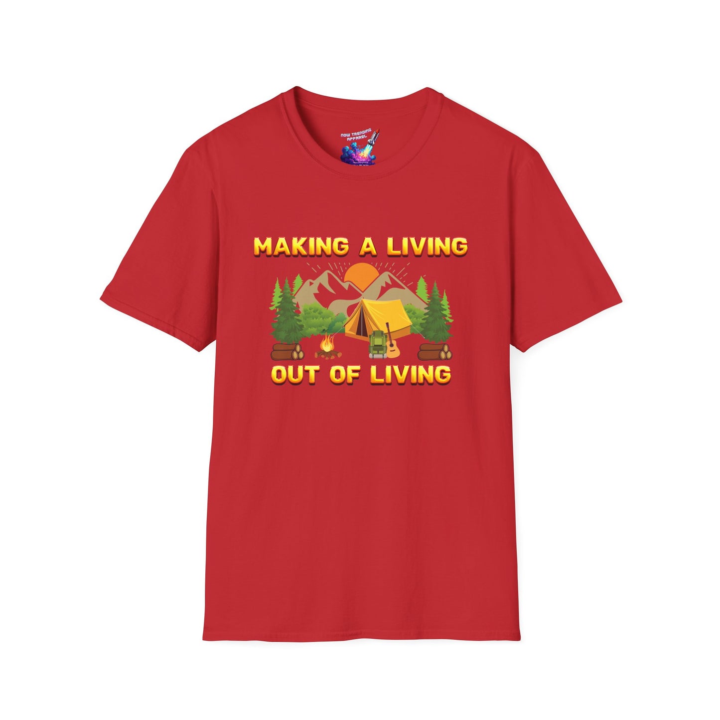 'Making a Living' Unisex Graphic T-Shirt