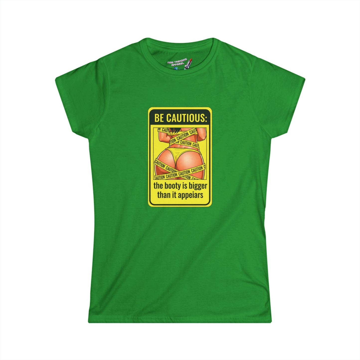 ‘Be Cautious’ Women's Graphic T-Shirt