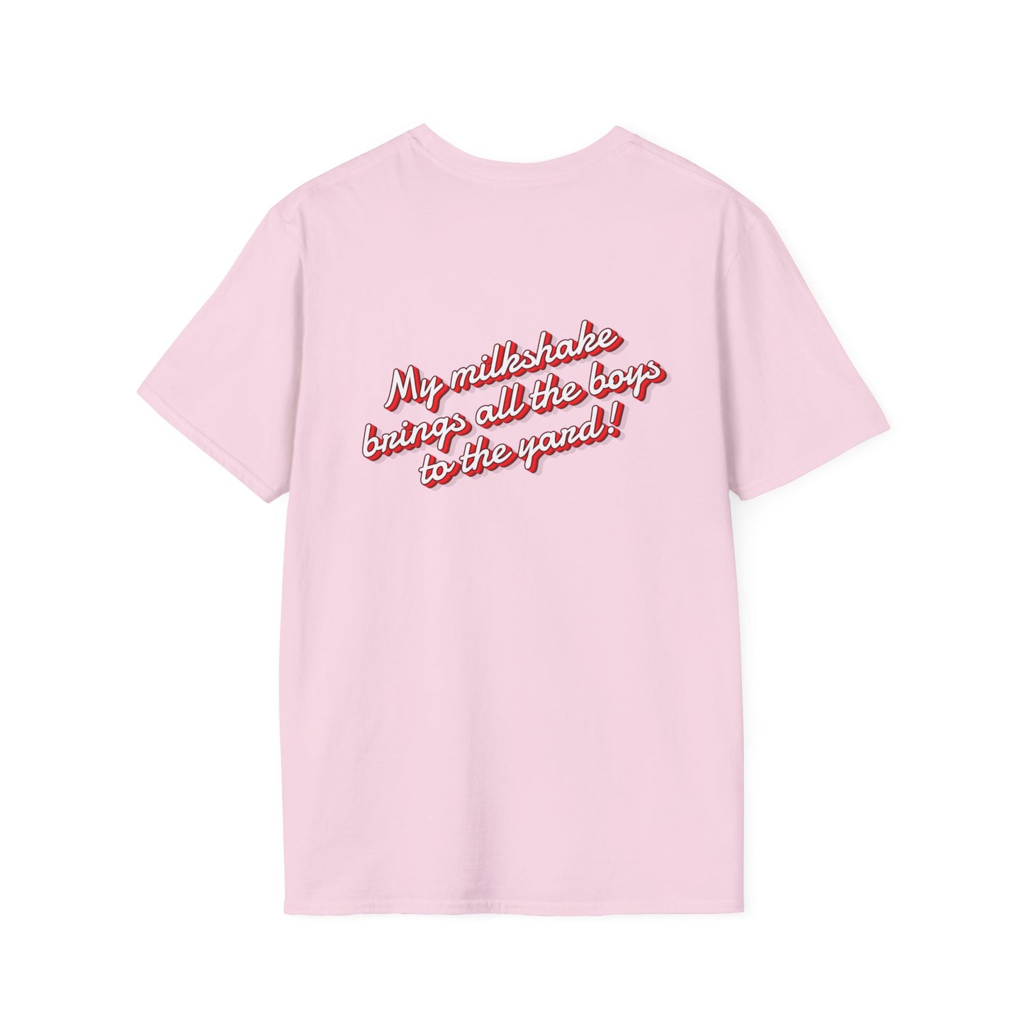 'Milkshake' Unisex Double-Sided Graphic T-Shirt