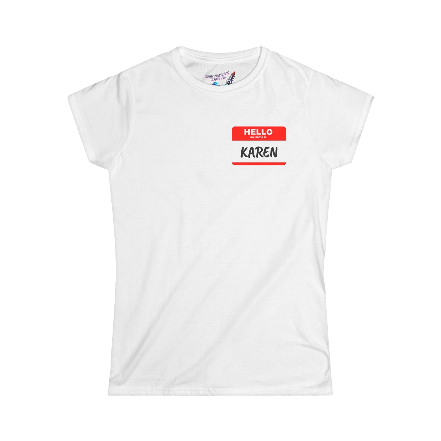 'Kick Me' Women's Double-Sided Graphic T-Shirt