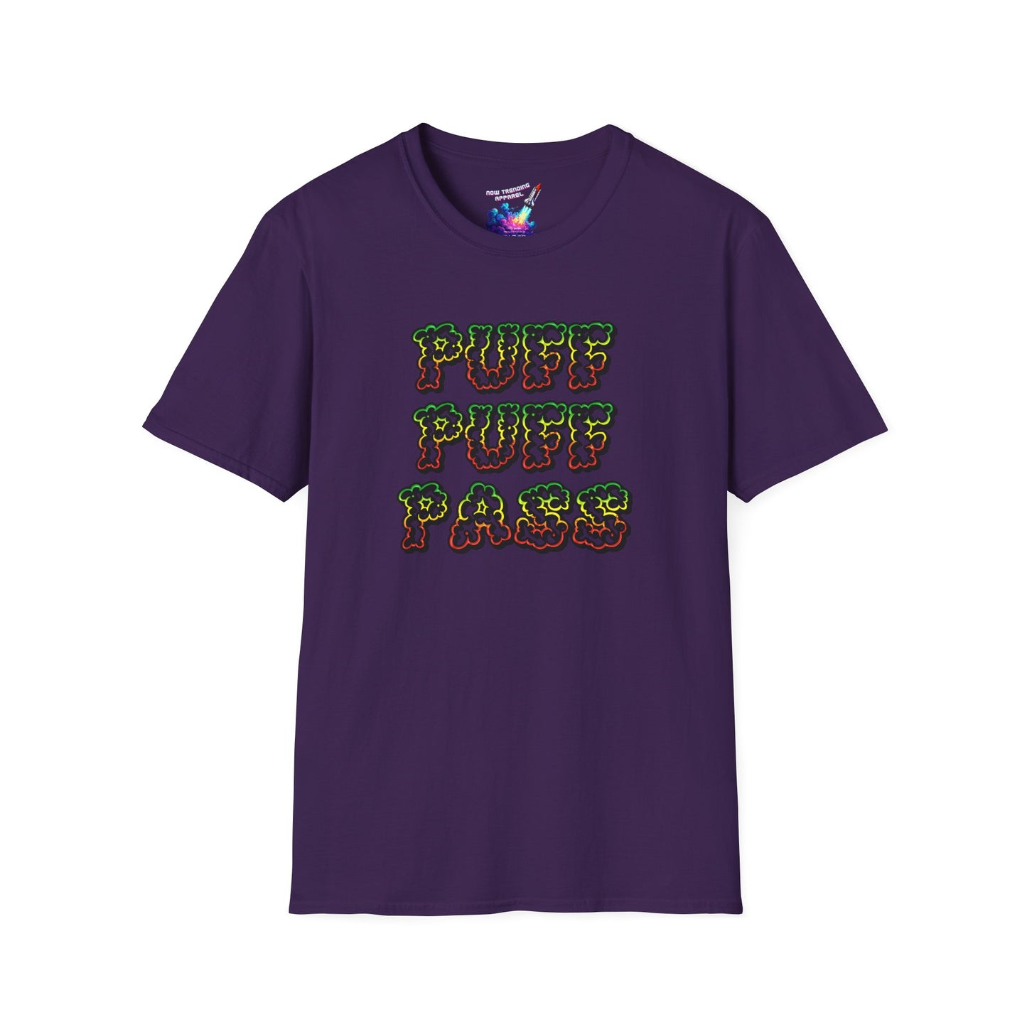 ‘PUFF PUFF PASS’ Unisex Graphic T-Shirt