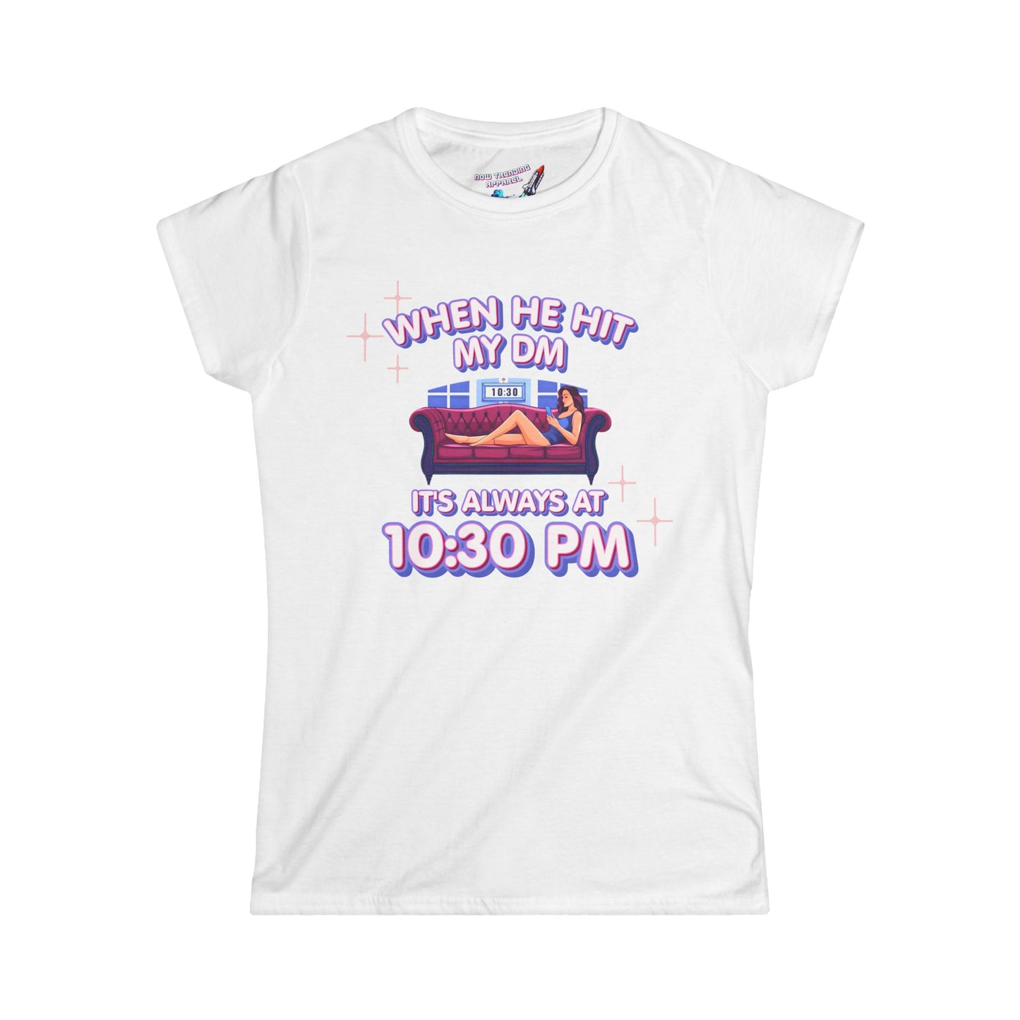 'Hit My DM' Women's Graphic T-Shirt