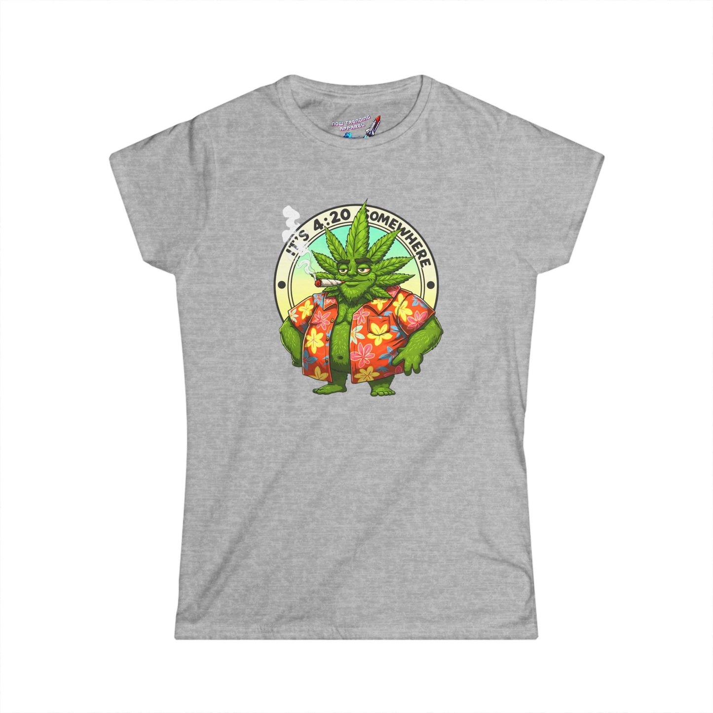 'It's 4:20 Somewhere' Women's Graphic T-Shirt