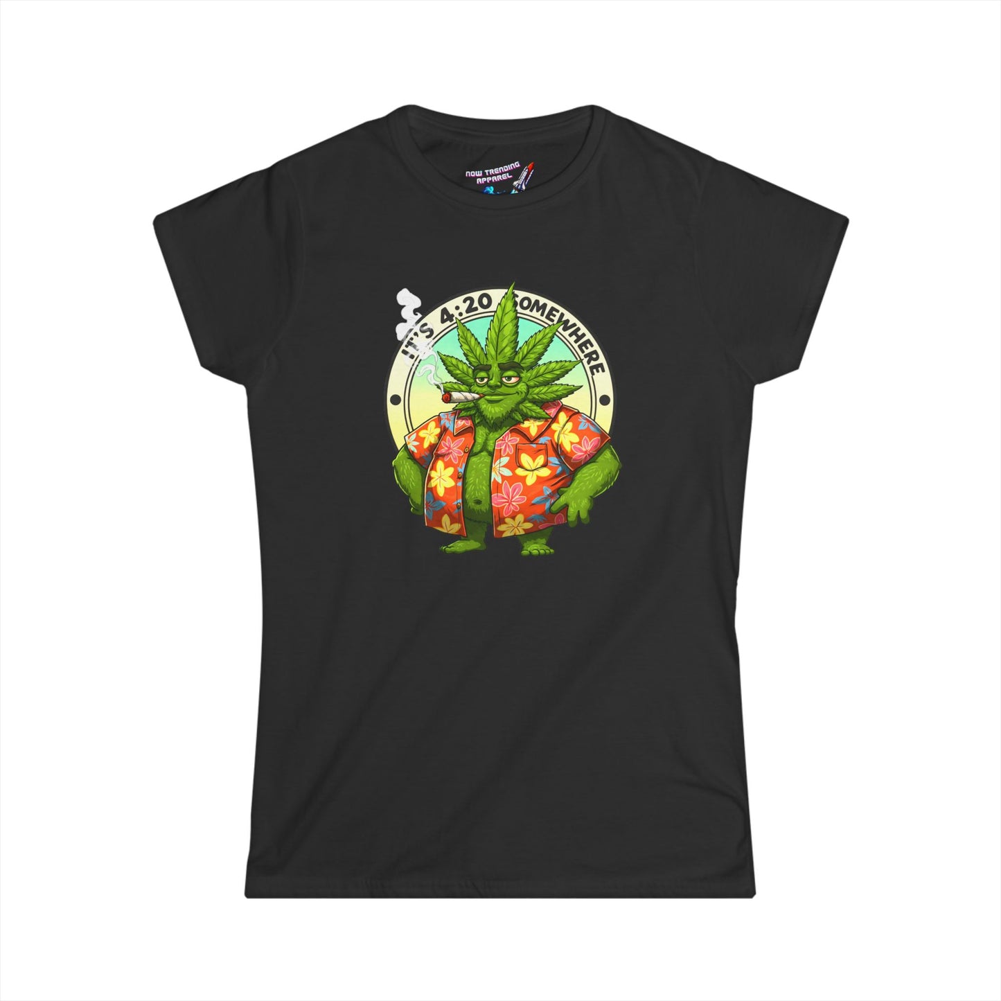 'It's 4:20 Somewhere' Women's Graphic T-Shirt