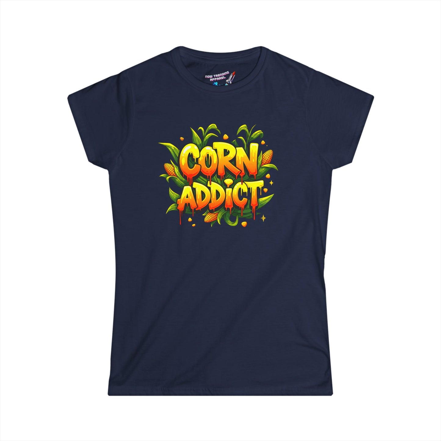 ‘Corn Addict’ Women's Graphic T-Shirt