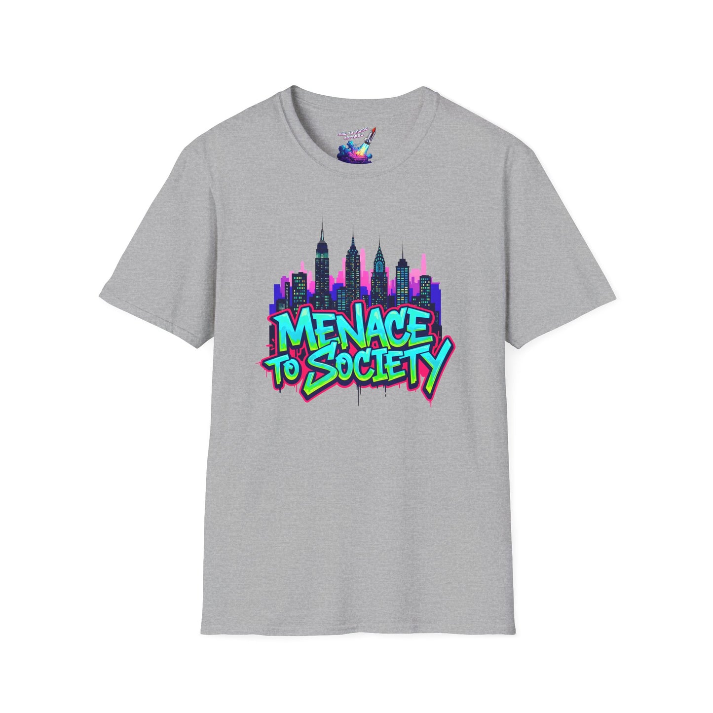 'Menace to Society' Unisex Graphic T-Shirt