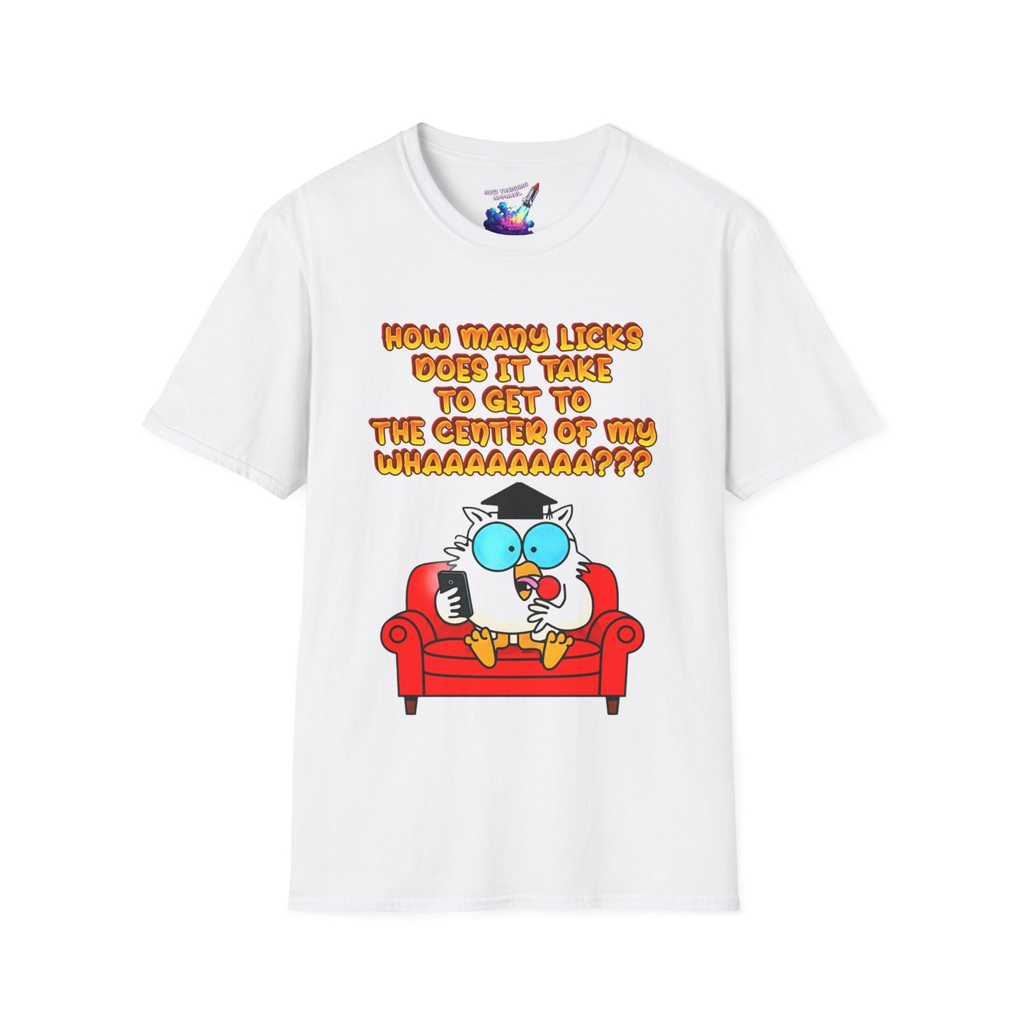 'How Many Licks' Unisex Graphic T-Shirt