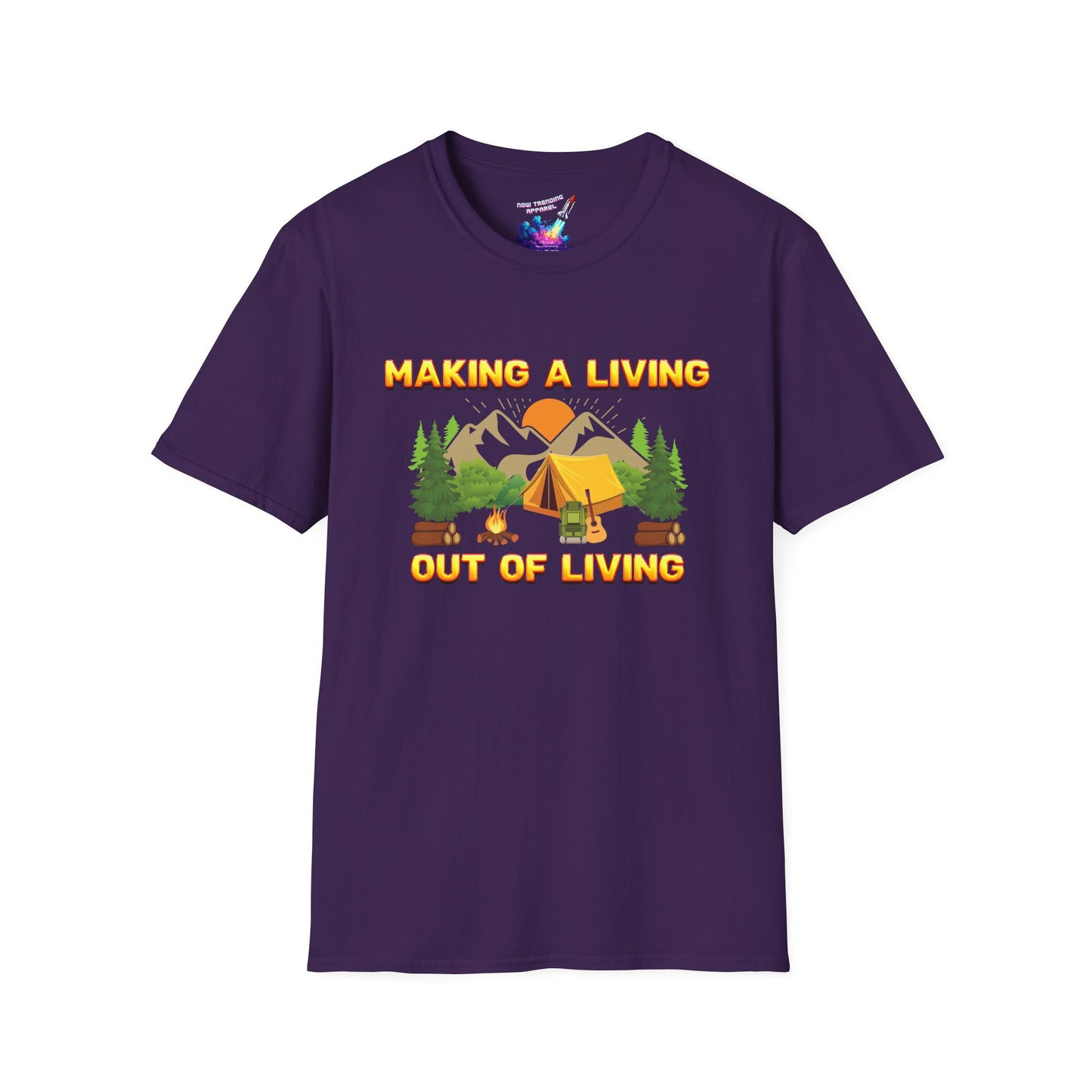 'Making a Living' Unisex Graphic T-Shirt